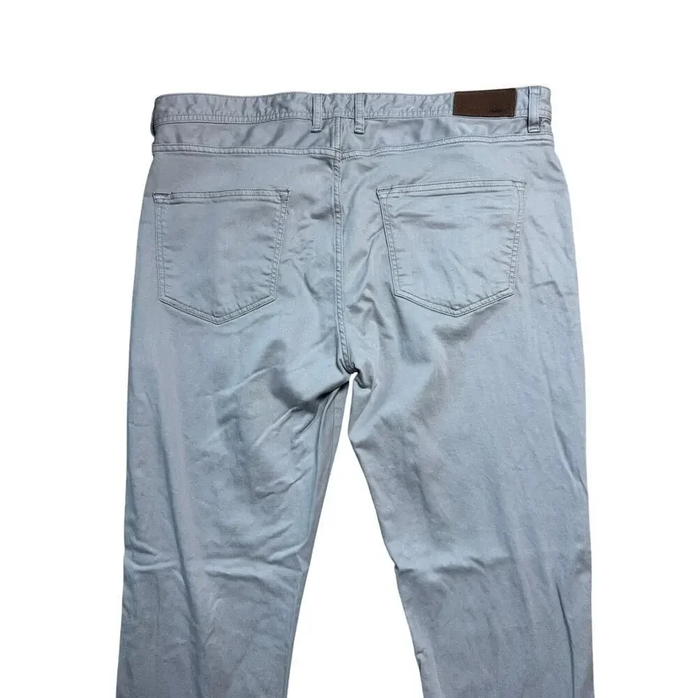 JOHNNIE-O Men's Stretch 5 pocket Tan/Khaki Jeans/Pants SIZE 38x32